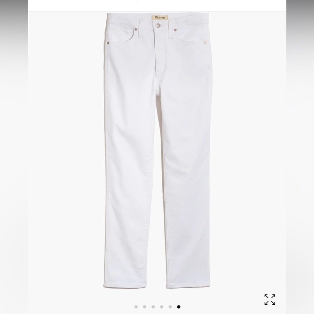Madewell 23Tall Stovepipe Jeans in Pure White 
StyleNE623